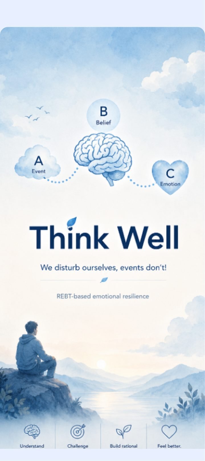 ThinkWell home screen